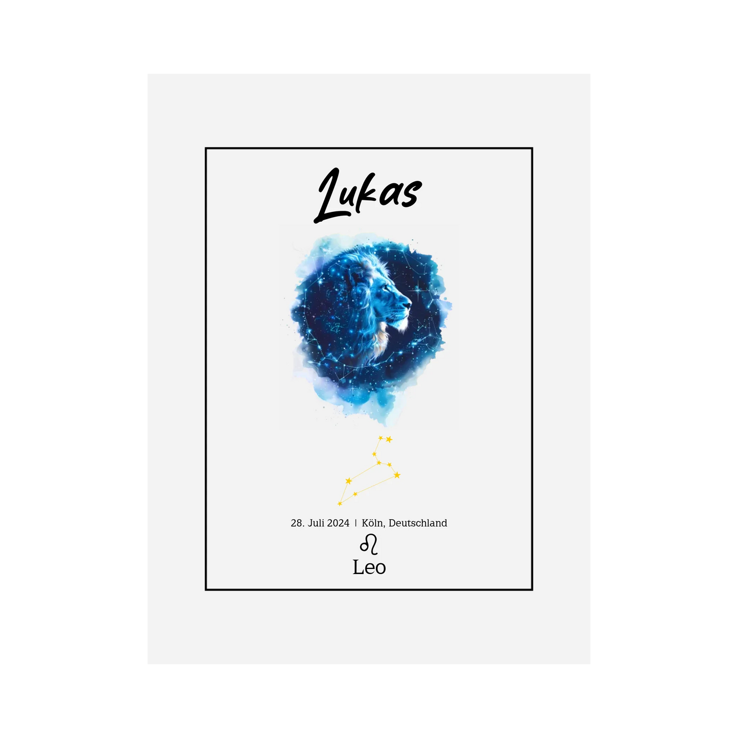 Sternzeichen - Poster