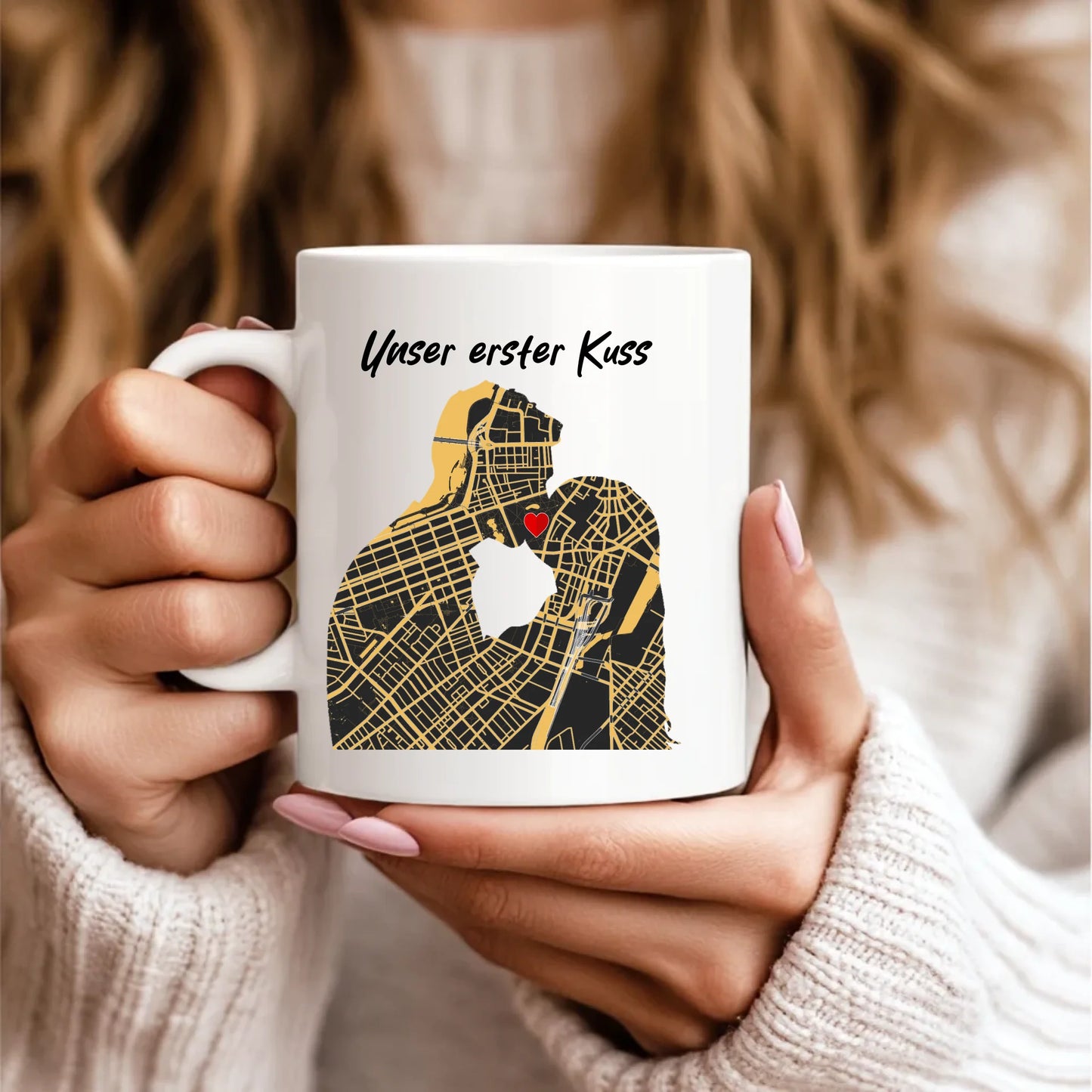 11oz White Mug Model Mockup